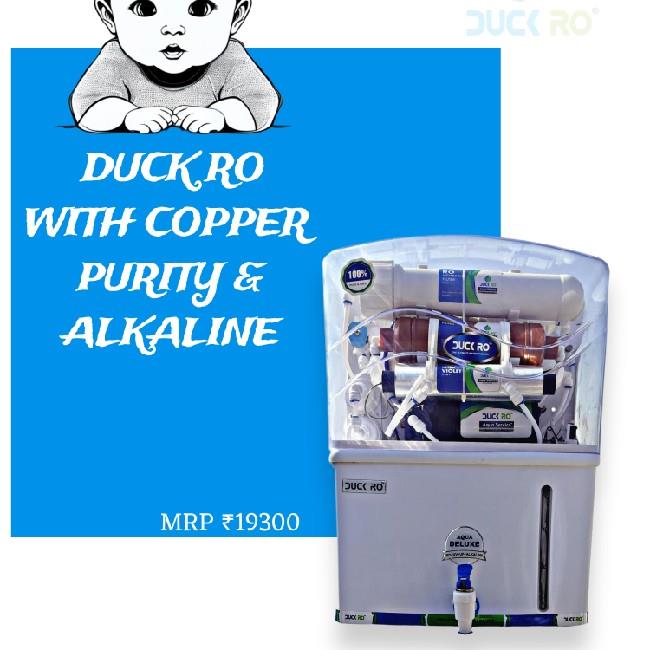 Duck RO Copper Purifier Equipment