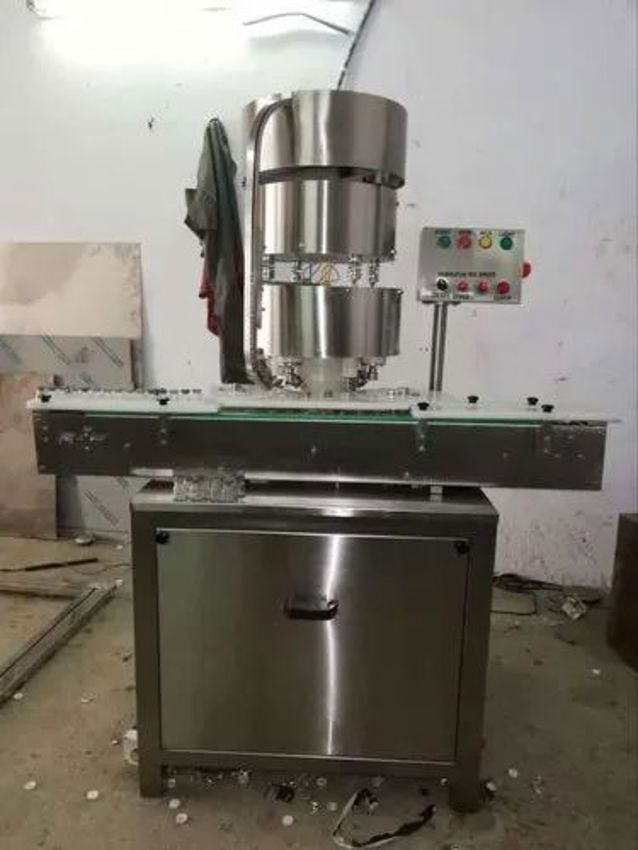 Glass Vial Capping Machine, 2000-12000 vials
