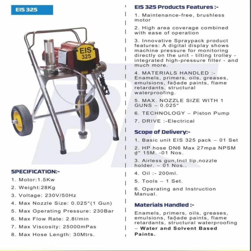 EIS Airless Spray Machine
