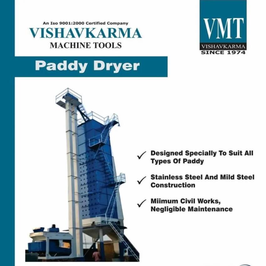 Electric Husk Fired Automatic Paddy Dryer