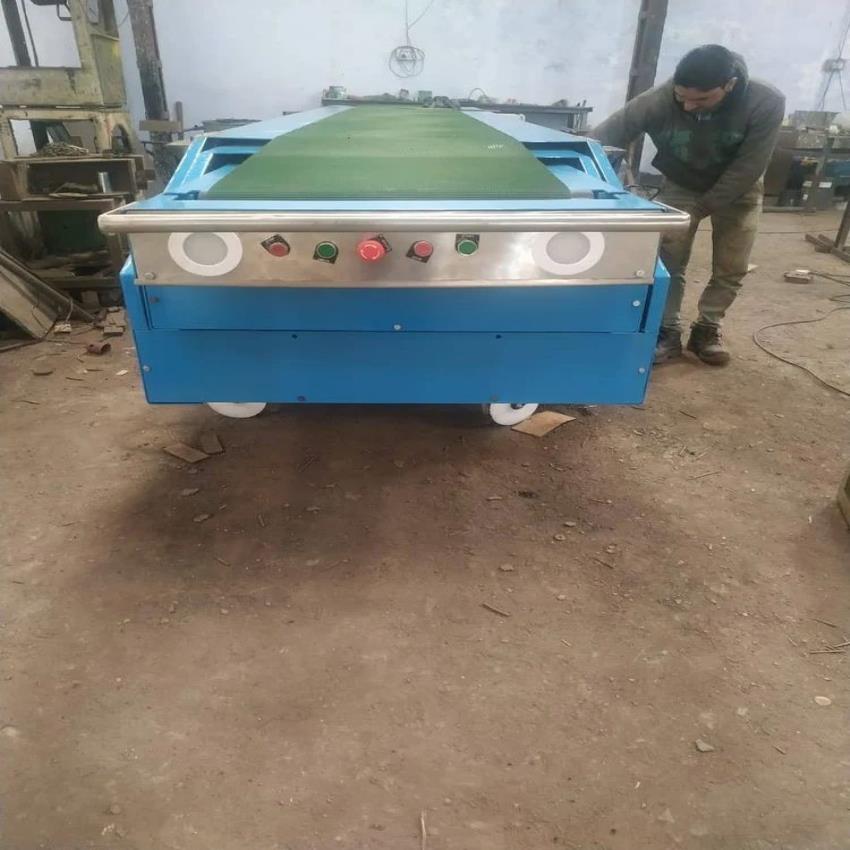 Mild Steel Electric Telescopic Conveyor