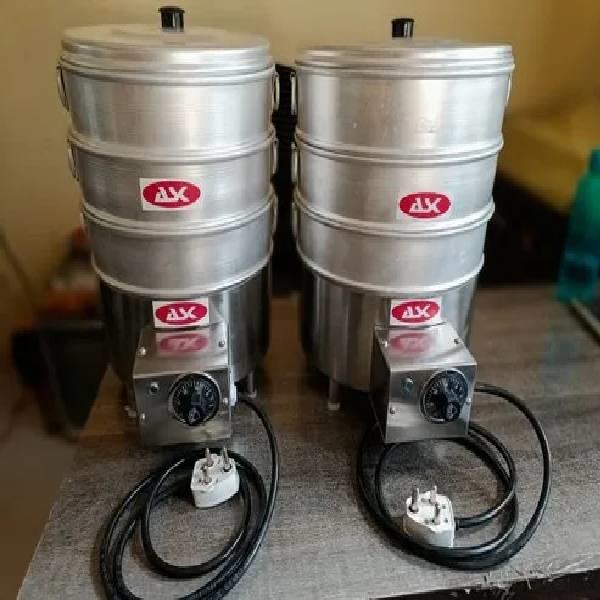 Double Electric Momo Steaming Equipment