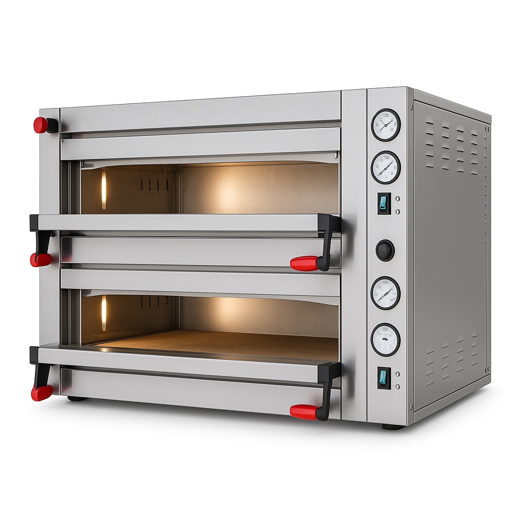 Electric Double Deck Pizza Oven