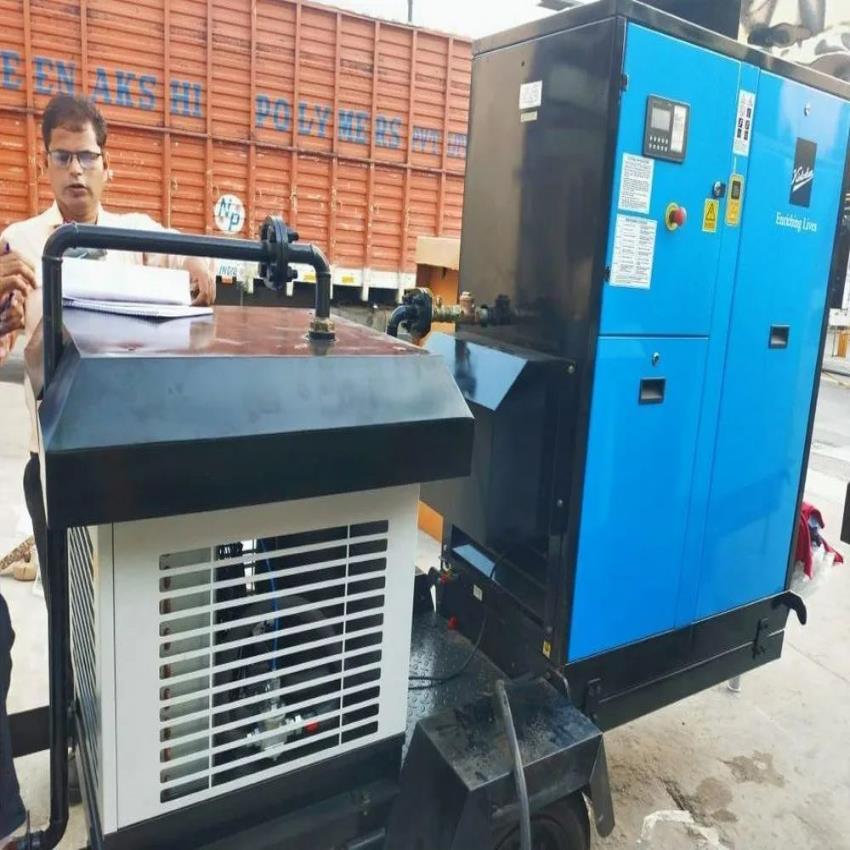 Electric Screw Machine with Dryer (10+ HP)