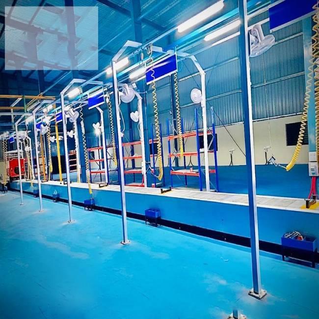 Electric Vehicle Assembly Conveyor, 415VAC