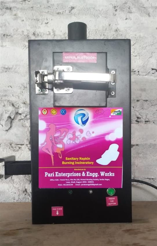 Electrical Ash Sanitary Napkin Incinerator Machine