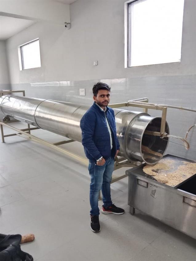 Automated Industrial Electric Drum Roaster