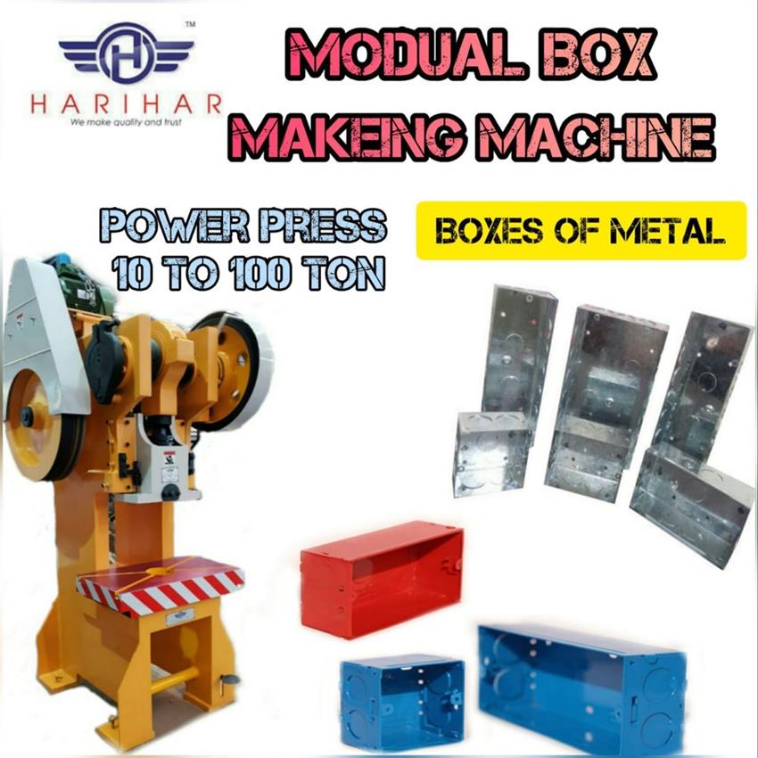 Electrical Junction Box Making Machine