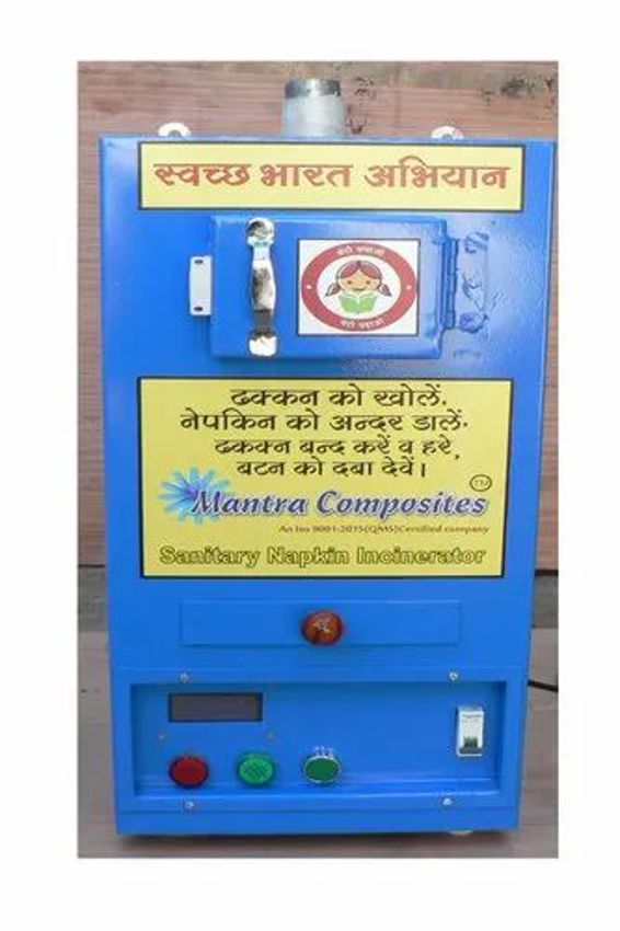 Electronic Sanitary Pad Mask Incinerator