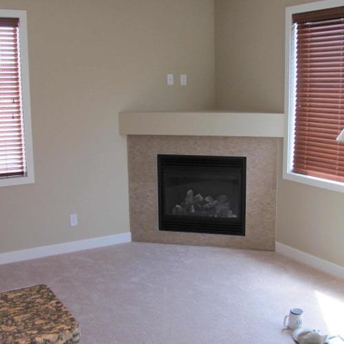 Polished Marble Pattern Stone Fireplaces