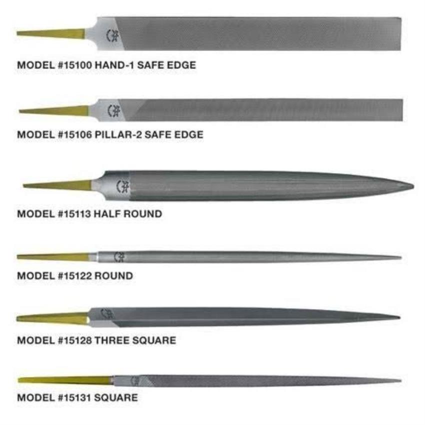 Engineers Steel Files - All Cuts
