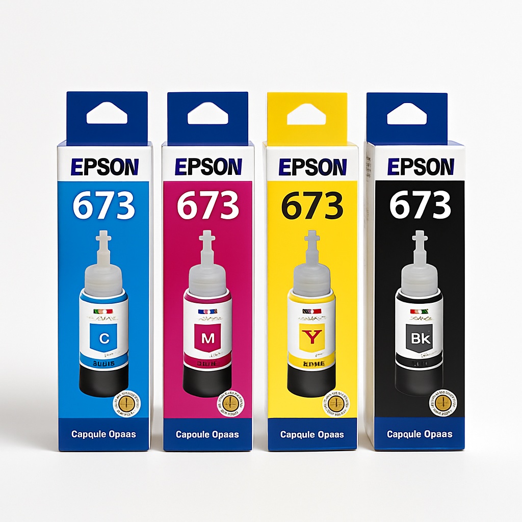 Epson 673 Ink Cartridge Box