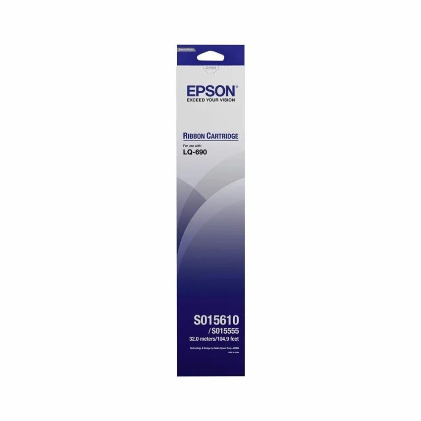 Epson LQ690 Ribbon Cartridge, 3500 Pages