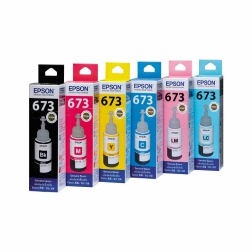 Epson T673 6 Color Refill Ink Set