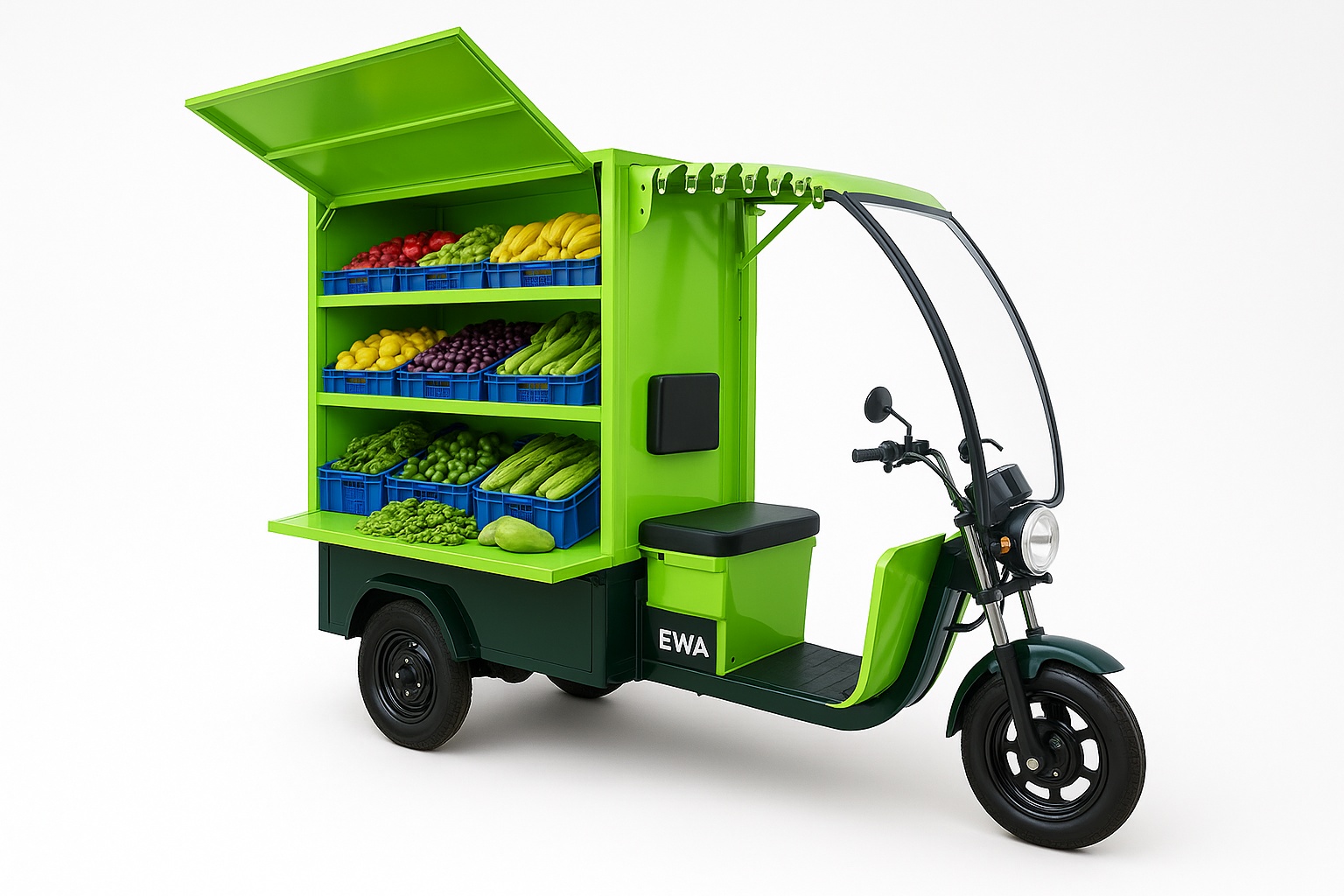 EWA Electric Vegetable Cart