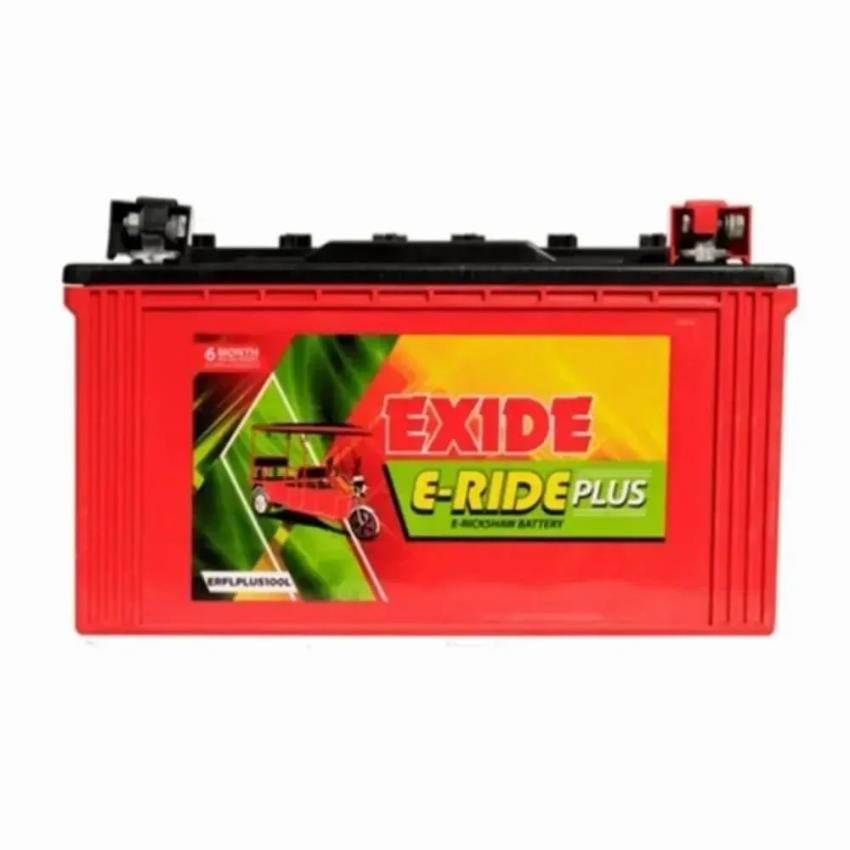 Exide E-Rickshaw Battery, 80 Ah, 6 Months
