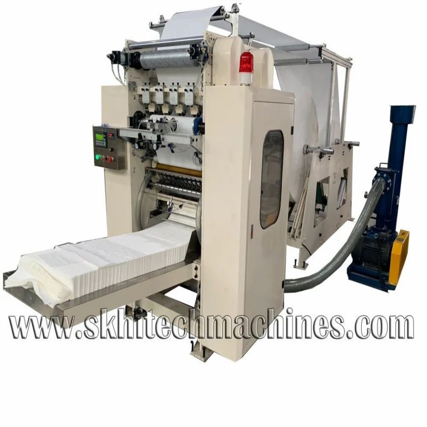 Facial Tissue Interfolding Machine