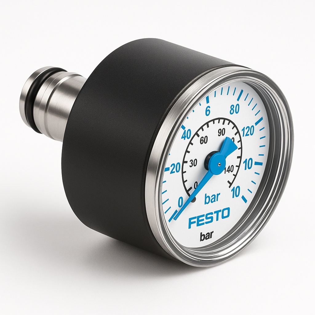 Festo Flanged Gauge, 10 bar