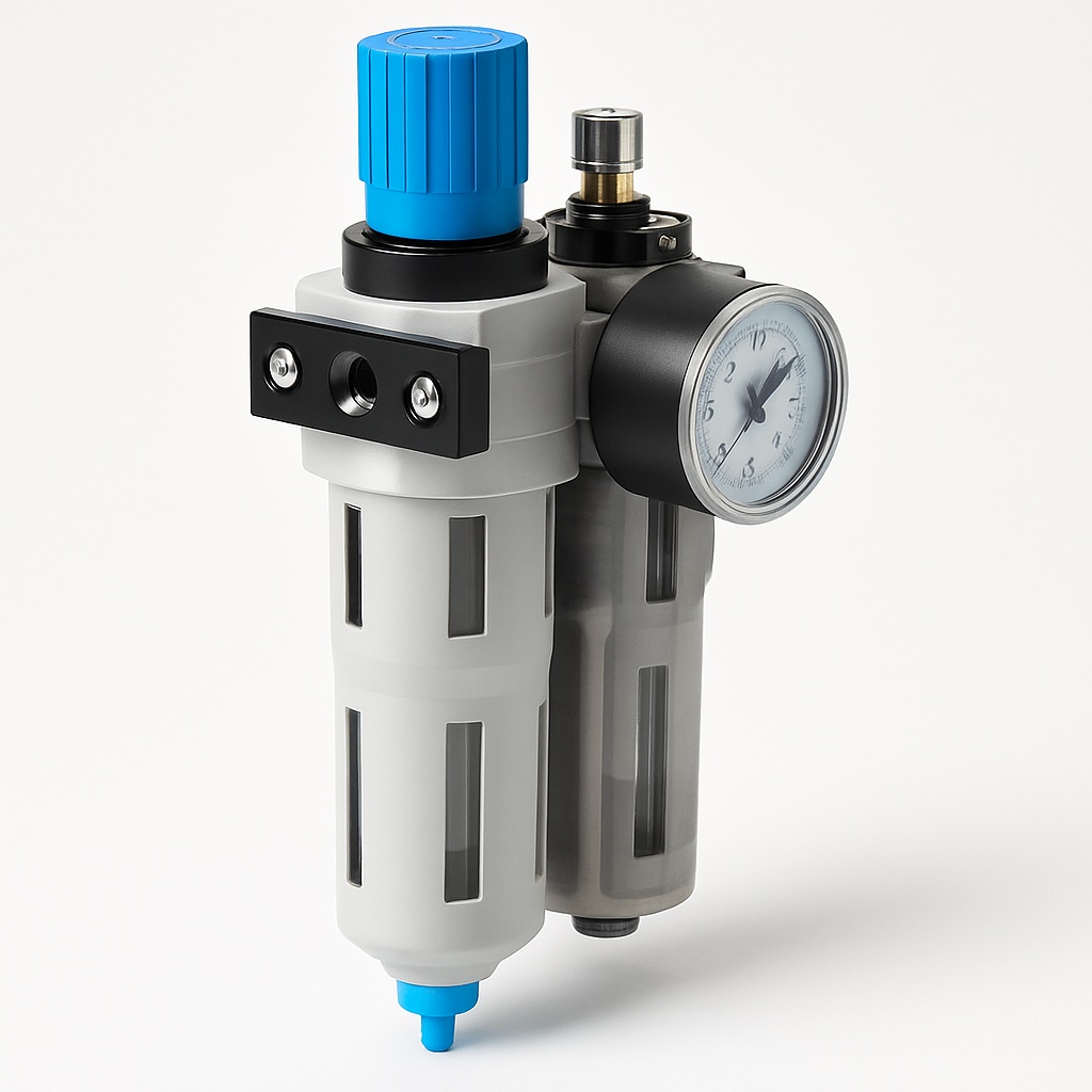 Festo Pneumatic FRL Unit, FRC-3/8-D-MIDI