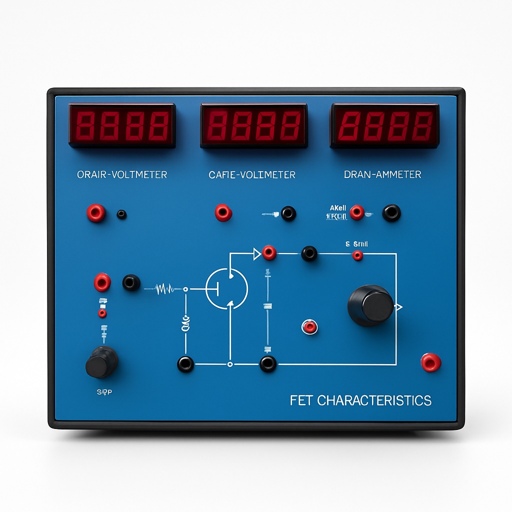 FET Characteristics Digital Meter