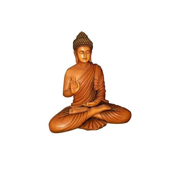 Fiber Buddha Sculpture (2ft)