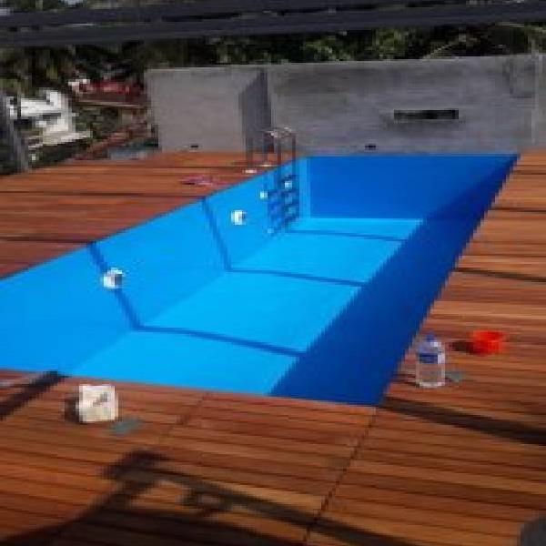 Custom Fiberglass Pool