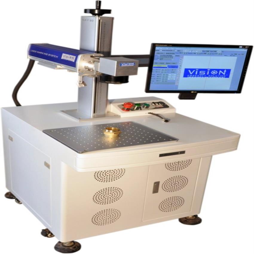 Fiber Laser Mild Steel Metal Marking Machine LMS