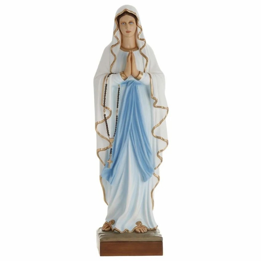 Fiber Velankanni Matha Christian Fiberglass Sculpture, Church