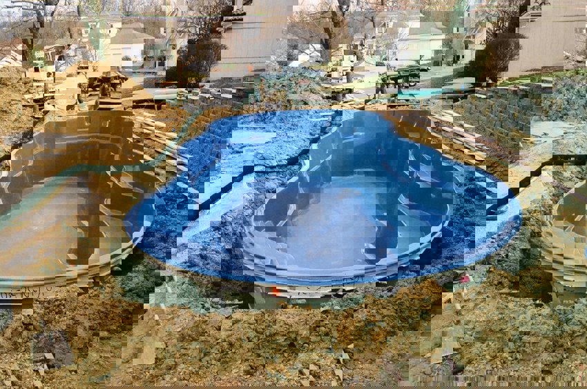 Fiberglass Prefab Swimming Pool, 12x7x4 House/Hotel