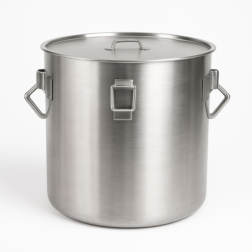 Fibre Stainless Steel Drum, 0-50 Liters