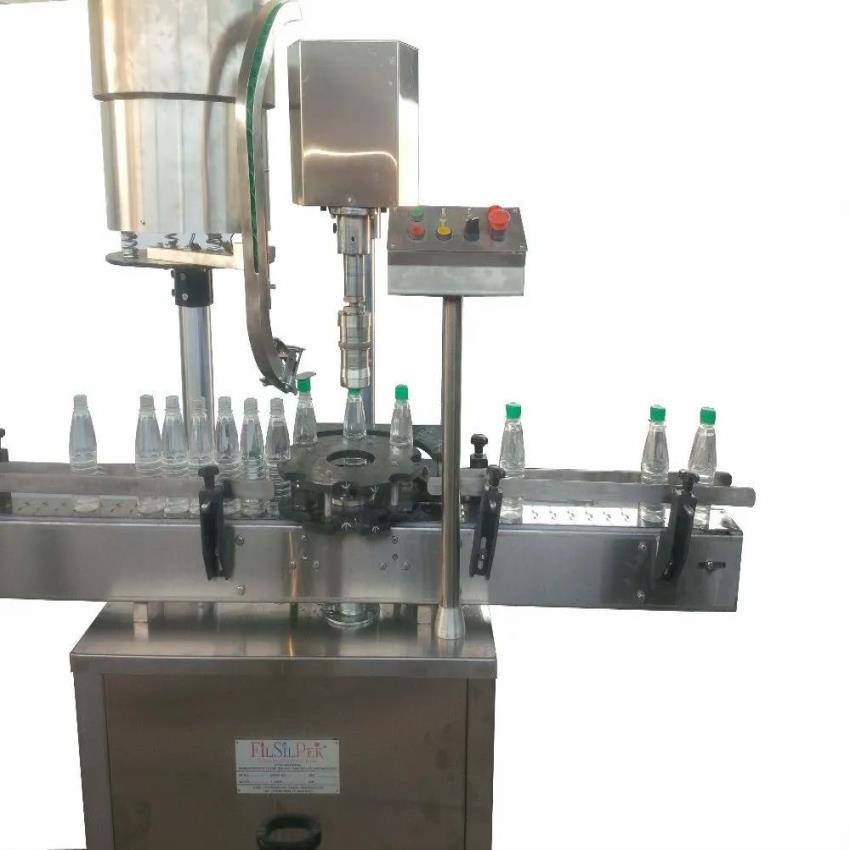 Stainless Steel Plastic Bottle Screw Capping Machine