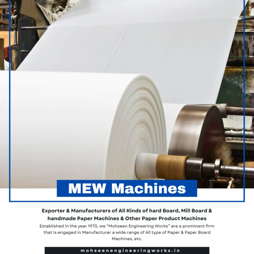 Filter Paper Manufacturing Machine