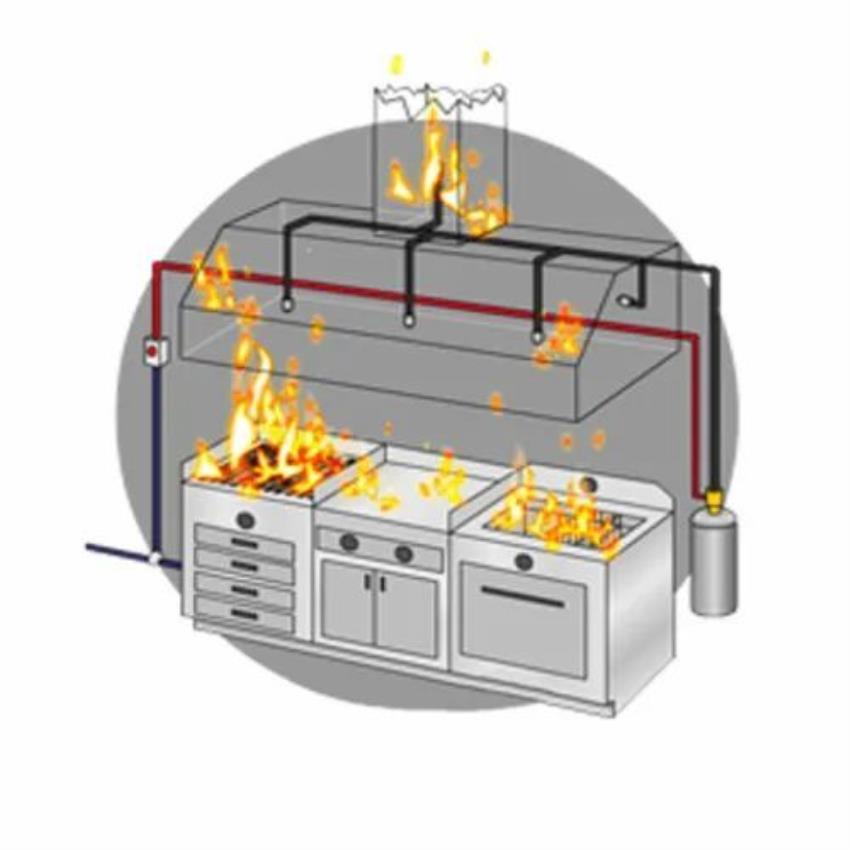 Automated Fire Suppression System