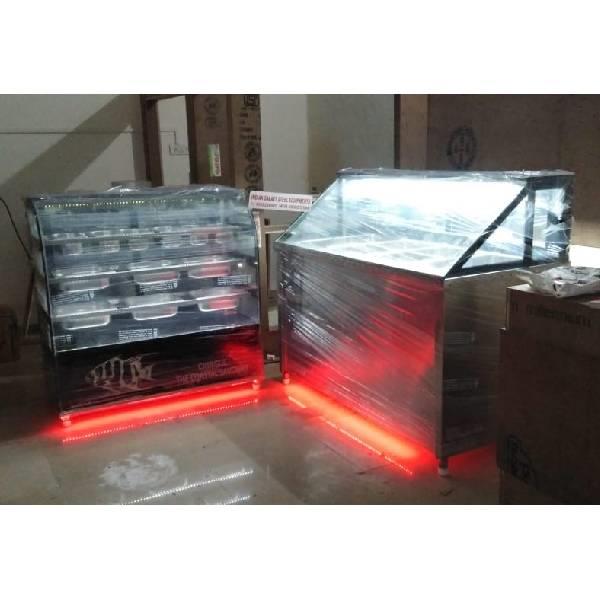 Fish Display Refrigerated Ice Machine