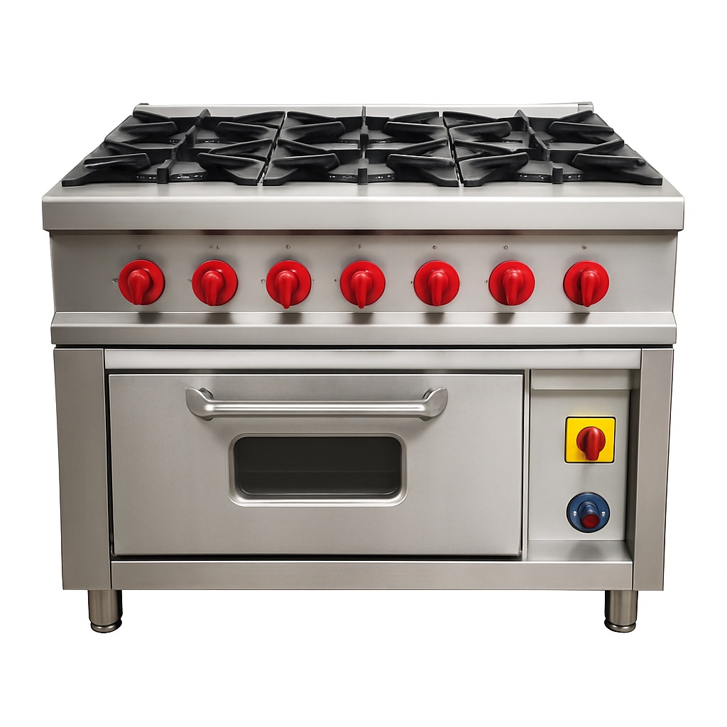 Five Burner Gas Stove 30"X30"X34"