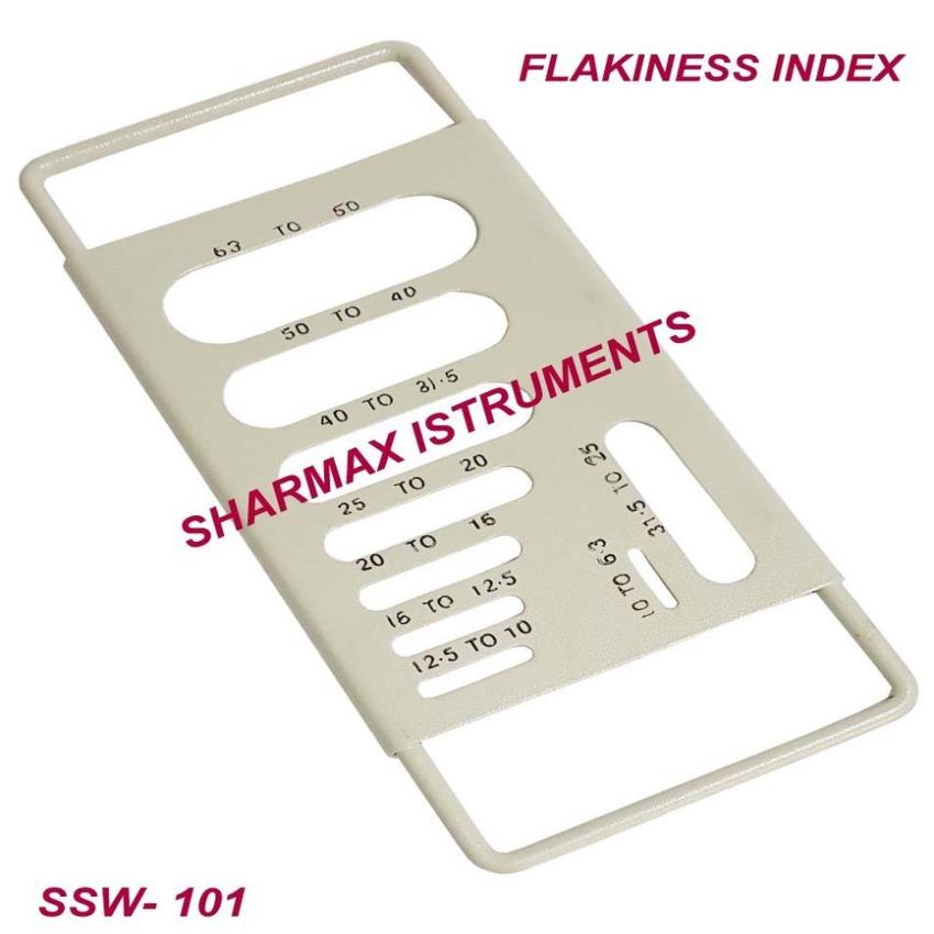 Flakiness Index Measuring Apparatus