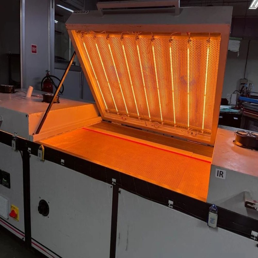 Screen Printing Flash Curing and Dryer