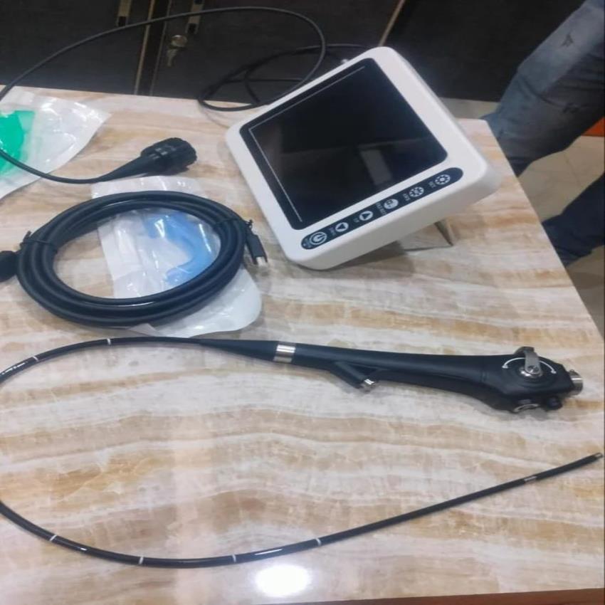 Flexible Curved Video Laryngoscope Portable