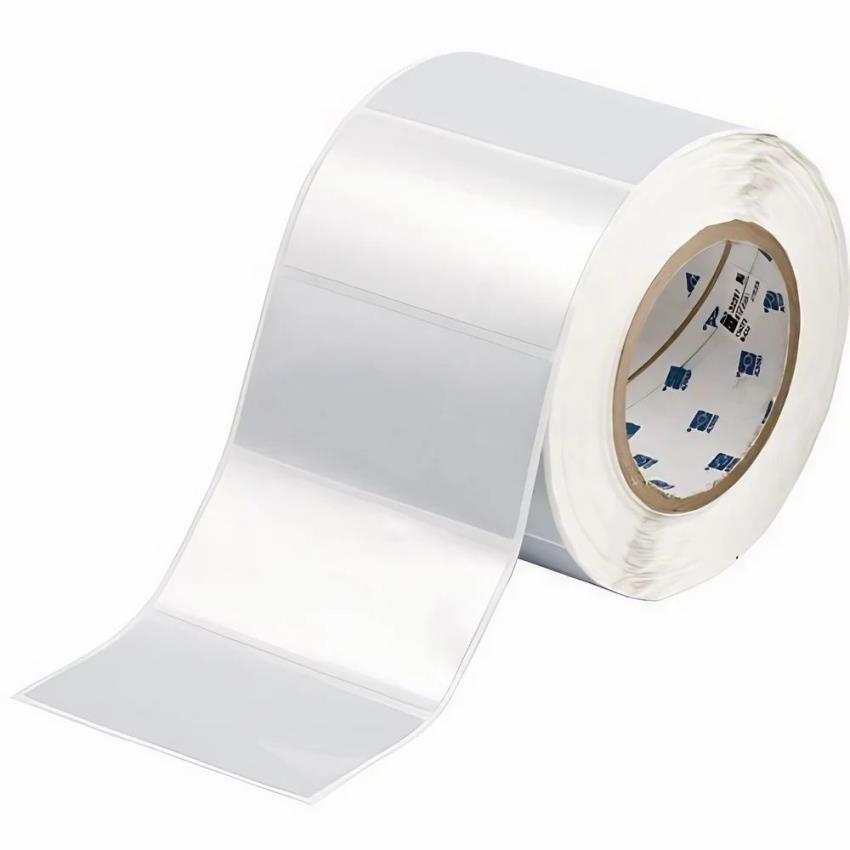 Silver Metallized Polyester Roll Labels