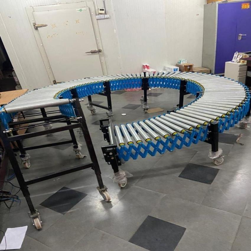 Flexible Roller Conveyor Machine