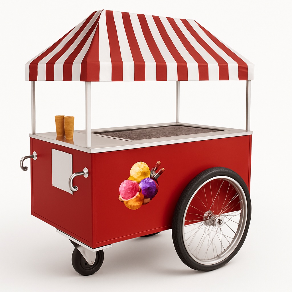 Food and Frozen Dessert Cart