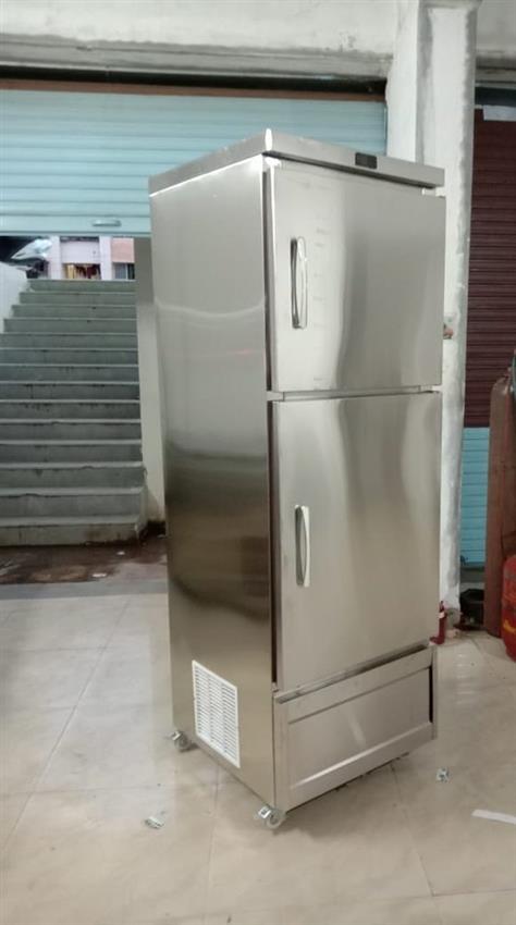 Kitchen Freezer Machine, 200 L Stainless Steel
