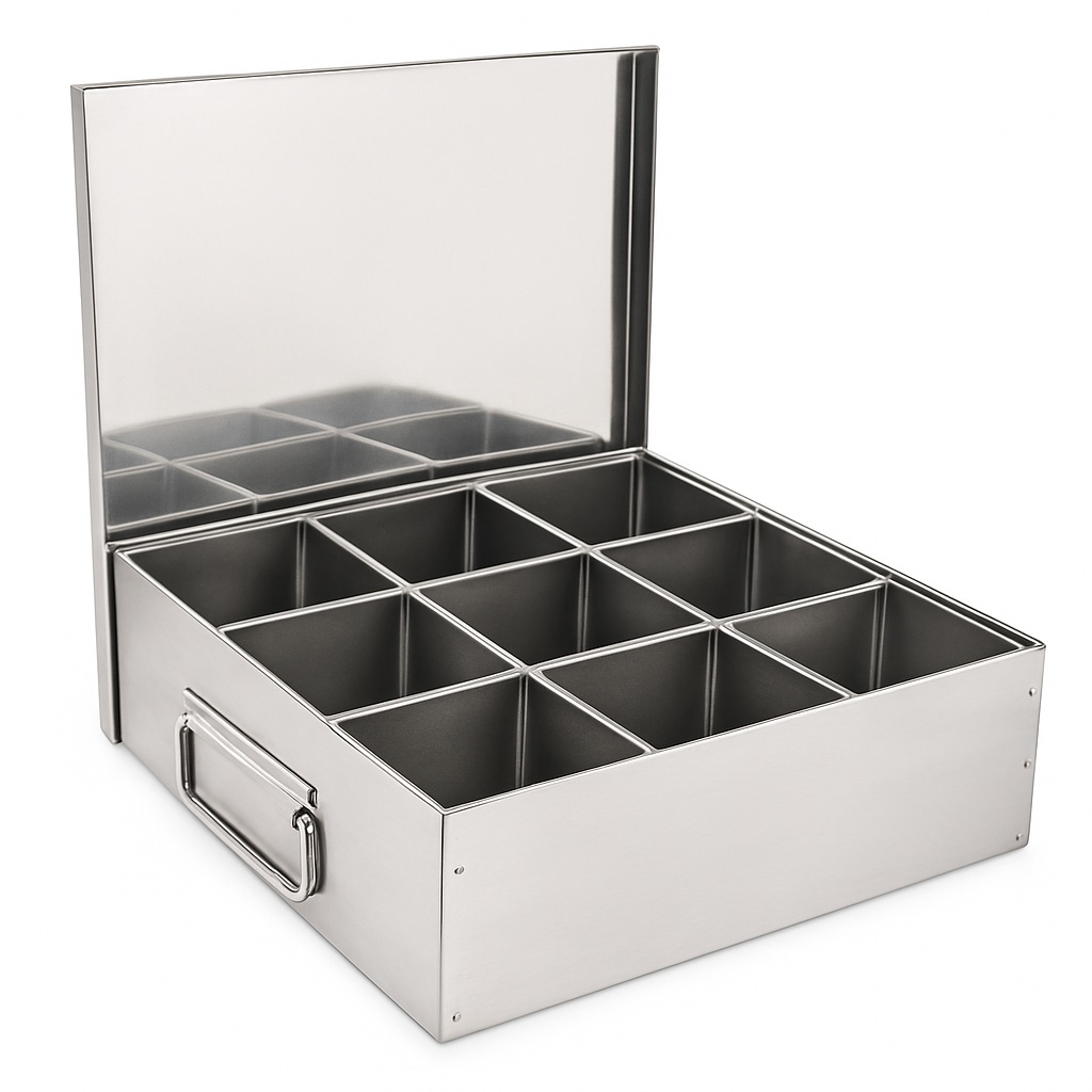 Square Masala Box - Food Grade