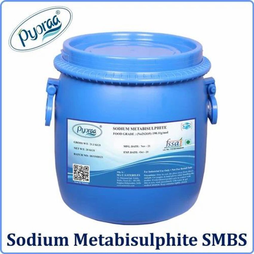 Food Grade SMBs Sodium Meta Bisulphite 30Kg
