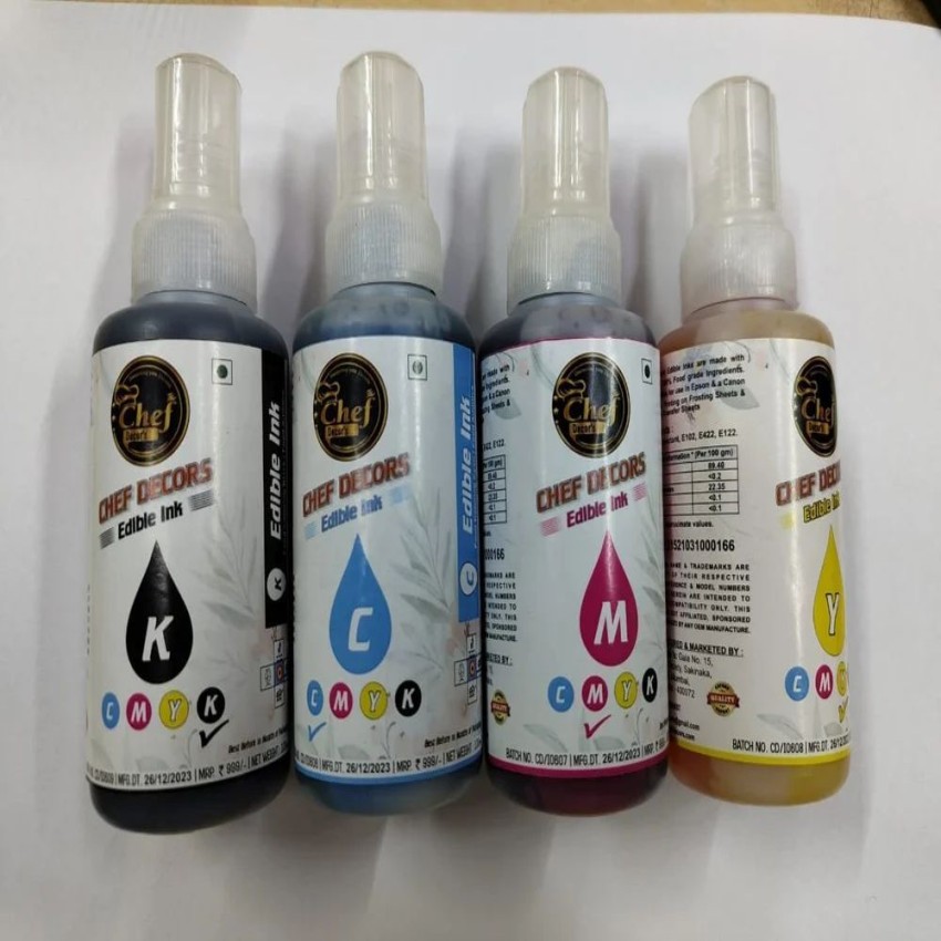 Food Edible Printing Ink for Cakes