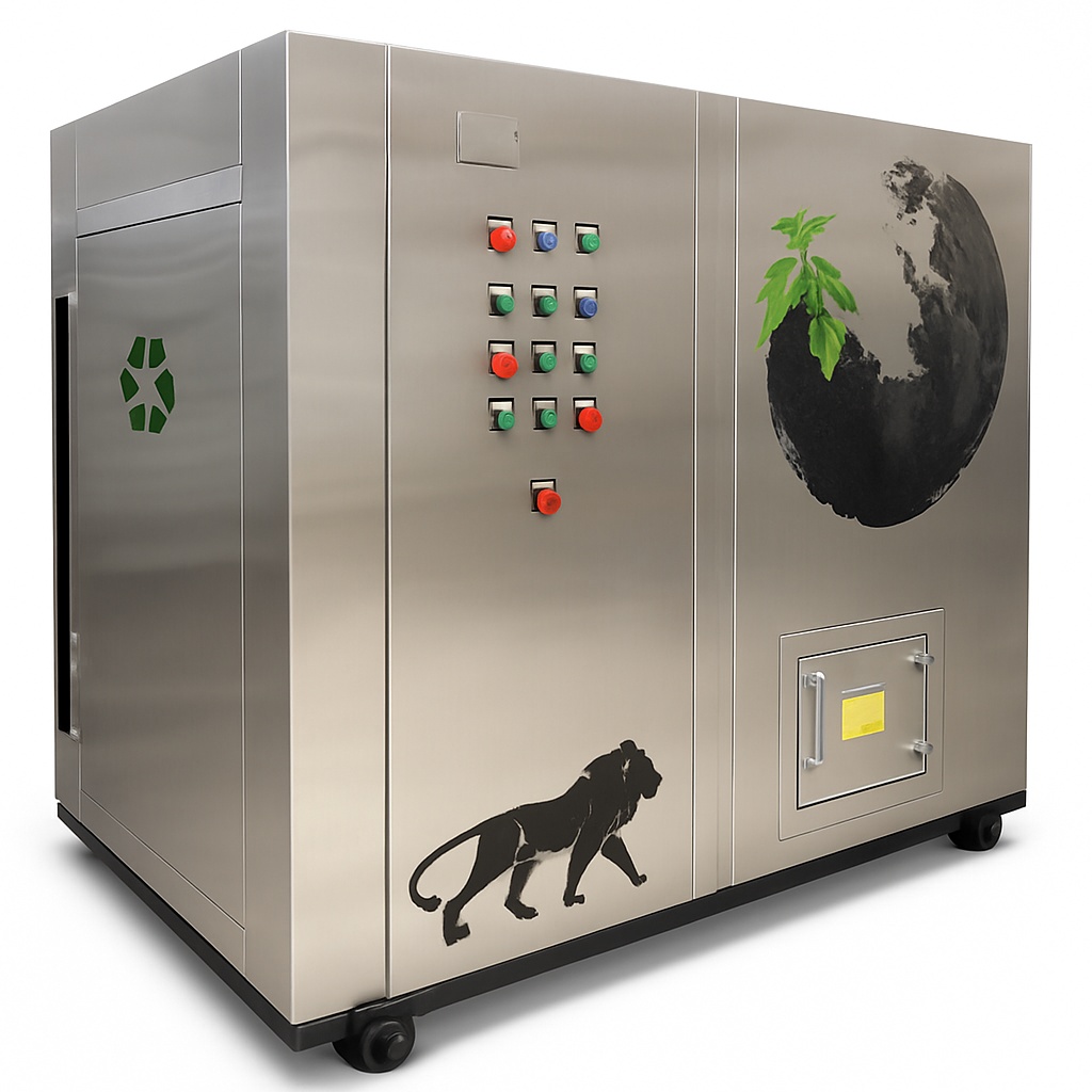 Fully Automatic Food Waste Composting Machine