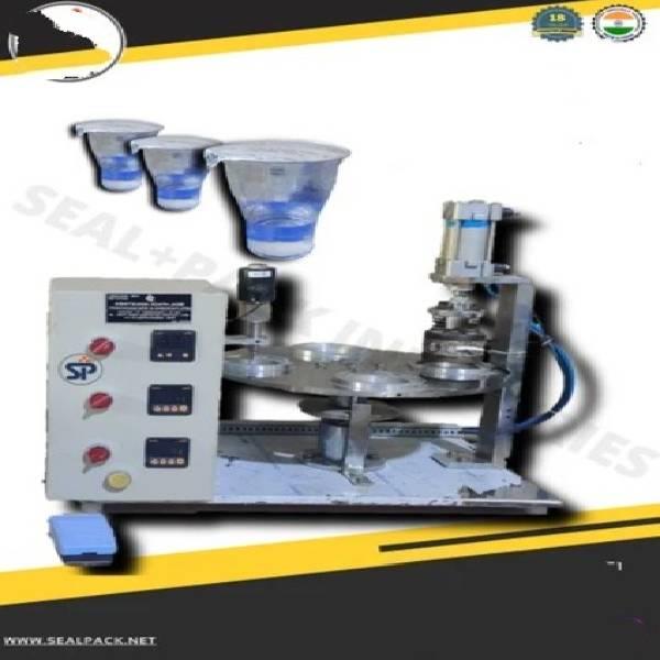 Foot-Operated Juice Packager