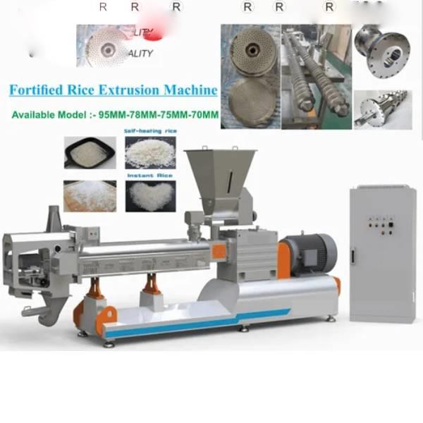 Fortified Rice Extruder Machine