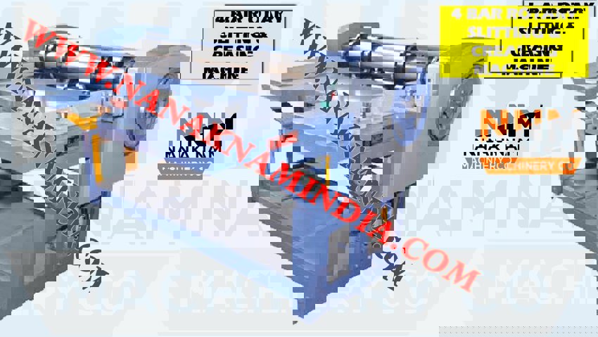 Four Bar Rotary Slitting Creasing Corrugation Machine