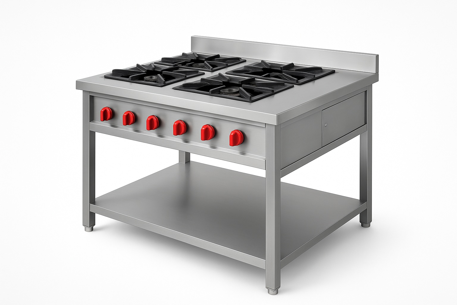 Four Burner Commercial Range